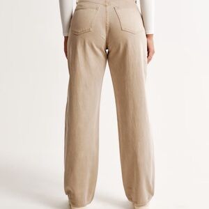 Abercrombie Curve Love High Rise Taper Jean